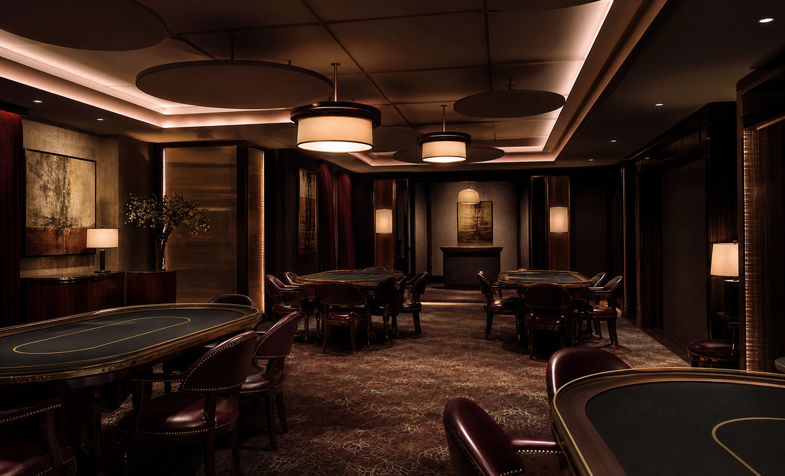 Discreet evening salon at Dungeon Recording Hotel